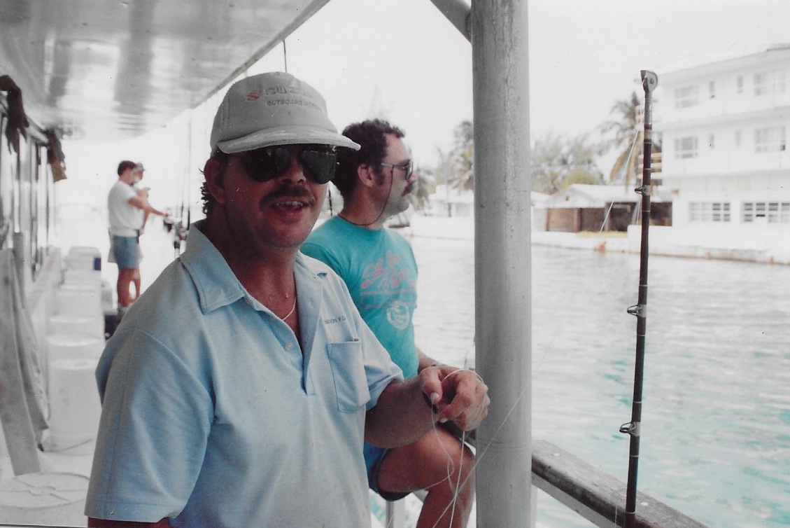  Waiting to clear customs. Bimini. 2002.  